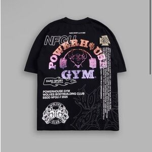 Darc Sport NFGU Powerhouse Premium Tee Black M